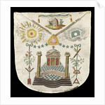 Apron of a Master of the Saint-Julien Lodge in Brioude by French School