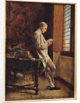 The Reader in White, 1857 by Jean-Louis Ernest Meissonier