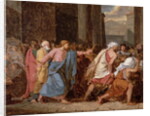 Jesus Driving the Merchants from the Temple by Jean-Germain Drouais