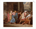 Jesus Driving the Merchants from the Temple by Jean-Germain Drouais