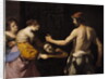 Salome Receiving the Head of St. John the Baptist, 1637 by Guercino (1591-1666)