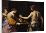 Salome Receiving the Head of St. John the Baptist, 1637 by Guercino (1591-1666)