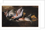 Fish and Crab by Giuseppe Recco