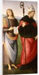 St. John the Evangelist and St. Augustine of Hippo, c.1502-21 by Pietro Perugino