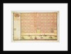Plan of New Orleans, 1738 by French School