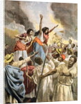 The Royal Princesses Preaching the Holy War in Madagascar by Oswaldo Tofani