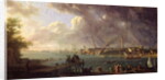 View of the Port of Lorient by Jean-Francois Hue