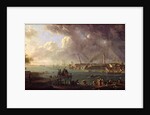 View of the Port of Lorient by Jean-Francois Hue