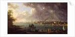 View of the Port of Lorient by Jean-Francois Hue