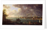 View of the Port of Lorient by Jean-Francois Hue