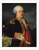 Portrait of the Comte de La Couldre de La Bretonniere by Robert Lefevre