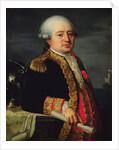Portrait of the Comte de La Couldre de La Bretonniere by Robert Lefevre
