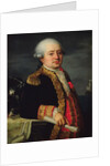 Portrait of the Comte de La Couldre de La Bretonniere by Robert Lefevre