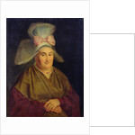 Portrait of a Woman with a Normandy Bonnet by French School