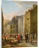 The Fish Market in Cherbourg, 1830-40 by Bon Dumouchel