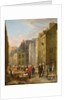 The Fish Market in Cherbourg, 1830-40 by Bon Dumouchel