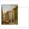 The Fish Market in Cherbourg, 1830-40 by Bon Dumouchel