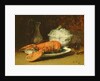 Still Life with a Lobster and a Soup Tureen by Guillaume Romain Fouace