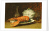 Still Life with a Lobster and a Soup Tureen by Guillaume Romain Fouace