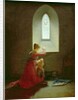Genevieve of Brabant Baptising her Son in Prison by Jean Baptiste Mallet