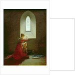 Genevieve of Brabant Baptising her Son in Prison by Jean Baptiste Mallet