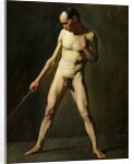 Nude Study by Jean-Francois Millet