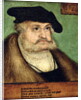 Portrait of Friedrich III Elector of Saxony, 1532 by Lucas the Elder Cranach