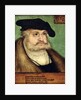 Portrait of Friedrich III Elector of Saxony, 1532 by Lucas the Elder Cranach
