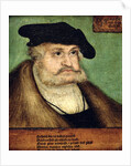 Portrait of Friedrich III Elector of Saxony, 1532 by Lucas the Elder Cranach