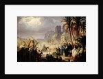 The Entry of Christ into Jerusalem by Louis Felix Leullier