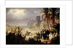 The Entry of Christ into Jerusalem by Louis Felix Leullier