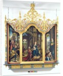 Triptych of the Adoration of the Infant Christ, 1529 by Jean the Elder Bellegambe
