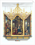 Triptych of the Adoration of the Infant Christ, 1529 by Jean the Elder Bellegambe