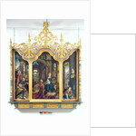 Triptych of the Adoration of the Infant Christ, 1529 by Jean the Elder Bellegambe