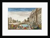 The Trevi Fountain, Rome by French School