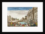 The Trevi Fountain, Rome by French School