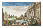 The Trevi Fountain, Rome by French School