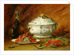 Still Life with a Soup Tureen by Guillaume Romain Fouace