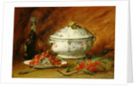 Still Life with a Soup Tureen by Guillaume Romain Fouace
