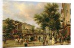 View of Boulevard Montmartre, Paris, 1830 by Giuseppe Canella