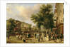 View of Boulevard Montmartre, Paris, 1830 by Giuseppe Canella