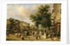 View of Boulevard Montmartre, Paris, 1830 by Giuseppe Canella