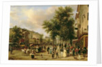 View of Boulevard Montmartre, Paris, 1830 by Giuseppe Canella