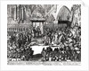 The Coronation of King George I at Westminster Abbey, 31st October 1714 by Anonymous