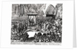 The Coronation of King George I at Westminster Abbey, 31st October 1714 by Anonymous