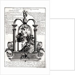 To the Glory of the Right Honourable Robert Walpole 1st Earl of Orford by Pierre Fourdrinier