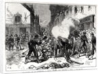 The Paris Commune: A Barricade at Issy, May 2nd 1871 by French School