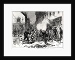 The Paris Commune: A Barricade at Issy, May 2nd 1871 by French School
