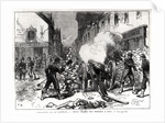 The Paris Commune: A Barricade at Issy, May 2nd 1871 by French School