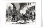 The Paris Commune: A Barricade at Issy, May 2nd 1871 by French School